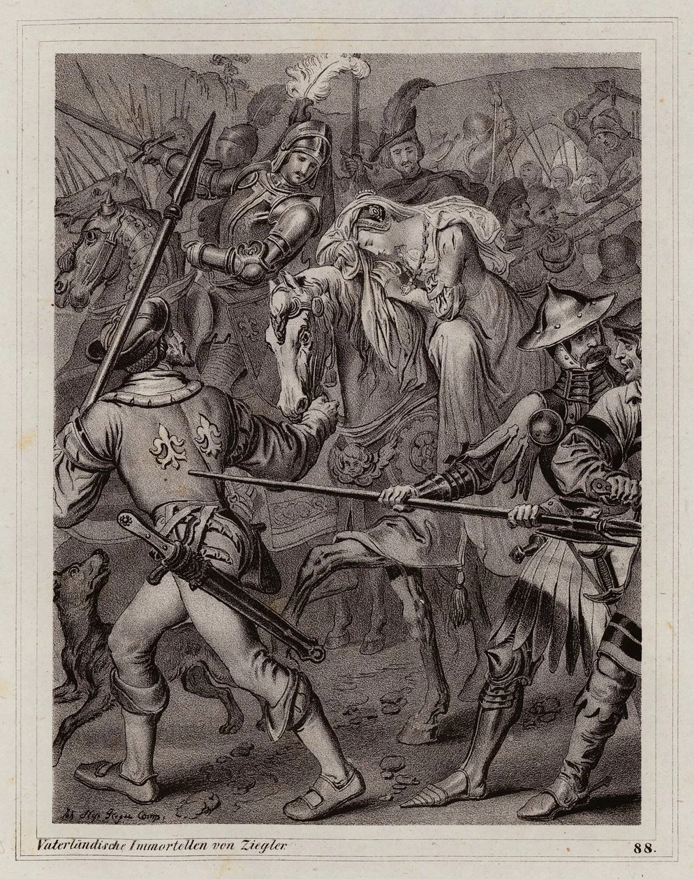 Peter Johann Nepomuk Geiger - Anna di Bretagna, regina consorte di Carlo VIII di Francia